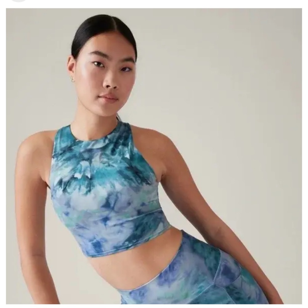 NWT XS Athleta Conscious Crop Bra A-C